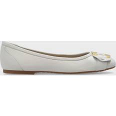 See by Chloé Chany White Ballet Flats 6, Colour: White Fabric