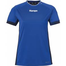 Kempa Prime Short Sleeve T-shirt Blue Woman