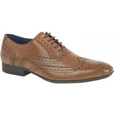 Route 21 Eye Oxford Shoes Tan