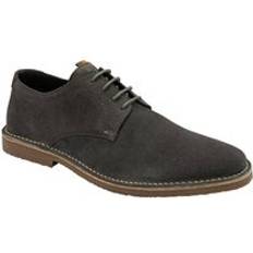 Frank Wright 'Rydal' Suede Lace-Up Shoe Grey