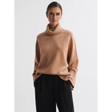 Reiss Edina Wool Cashmere Blend Roll Neck Jumper