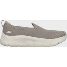 Beige - Women Walking Shoes Skechers Women's GO Walk Flex-Bright Summer Taupe