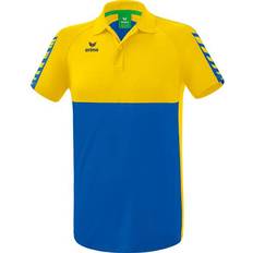 Sportswear Garment - Unisex Polo Shirts Erima Six Wings Short Sleeve Polo Yellow,Blue Man