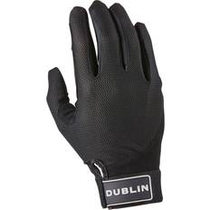 Dublin Equestrian Accessories Dublin 2022 Mesh Panel Riding Gloves Black