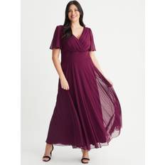 Scarlett & Jo Scarlett & Jo Isabelle Plain Maxi Dress