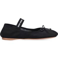 Miu Miu Women's Ballet Slipper Flats Nero