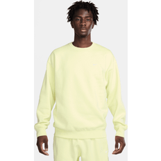 Nike Men - Yellow Jumpers Nike Solo Swoosh Men's Fleece Crew Green