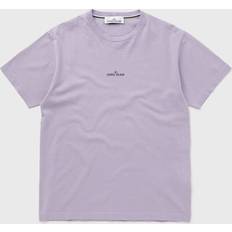 Stone Island Men Tops Stone Island Logo T-Shirt Lavender