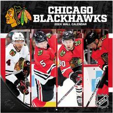 Turner Licensing Chicago Blackhawks 2024 Mini Wall Calendar