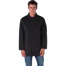 3XL - Men Coats Harrison Single Breasted Trench Coat Black