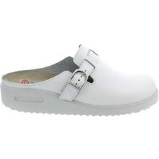 44 ½ Clogs Berkemann Tec-Pro Toivo, Unisex-Erwachsene Clogs, Weiß 6.5 UK