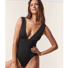 Andie The Mykonos One Piece Flat Black Long Torso