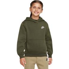 Brown Hoodies Children's Clothing Nike Club Pullover Hoodie Junior Boys