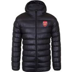 Arsenal F.C. Fc Mens Jacket Hooded Winter Quilted Official Football Gift