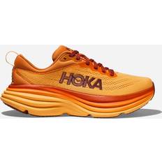 Hoka Brown - Women Running Shoes Hoka Men's Bondi Running Shoes in Amber Haze/Sherbet
