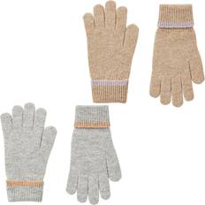 Acrylic Gloves & Mittens Joules Womens Eloise Warm Winter Knitted Cuffed Mittens Gloves