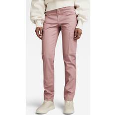 Pink - W32 - Women Trousers G-Star Slim Cargo Pants Pink Women