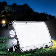 Tlily 20000Mah Multi-Functional Camping Light LED Portable Light Bracket Tent Emergency Lighting USB Charging OutdoorBlack