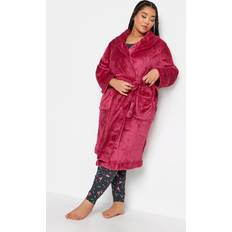 Red - Women Robes Yours Shawl Dressing Gown Red 26-28