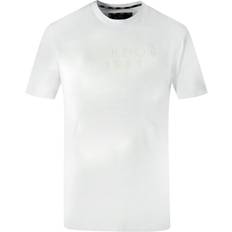 Aquascutum London 1851 Tape Logo White T-Shirt