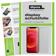 Dipos Displayschutzfolie Antireflex 2 Stück, iPhone 12 Pro Smartphone Schutzfolie