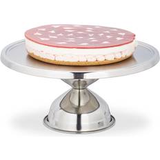 Stainless Steel Cake Plates Relaxdays edelstahl kuchenständer cake stand fuß cake Tortenplatte