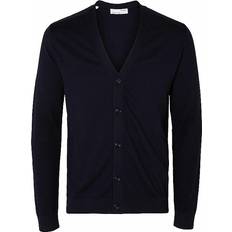 Cotton Blazers Selected Long-sleeved Knitted Cardigan