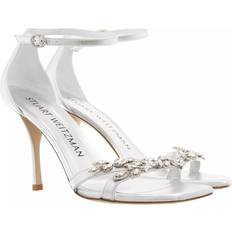 Wide Fit Heeled Sandals Stuart Weitzman NUDIST VOW SANDAL, Klarna Selection, SILVER, LIQUID METALLIC