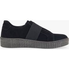 Gabor Trainers Gabor Willow Suede Trainers, Black