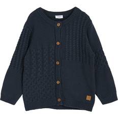 Hust & Claire Cardigans Hust & Claire Mini Blue Night Charli Knit Cardigan 128 128