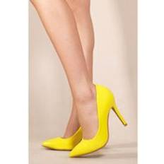 Women - Yellow Heels & Pumps Where's That From 'Leah' Toe Pumps High Yellow