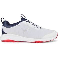 Trainers Puma Fusion Pro Spikeless Shoes White/Blue/Red