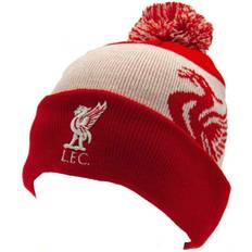 Score Draw Bobble Knitted Crest Beanie Red One