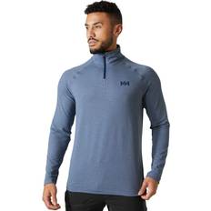 Helly Hansen Jackets Helly Hansen Men's Verglas 1/2 Zip Lightweight jumper Blue Ocean Blue