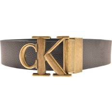 Calvin Klein Belts Calvin Klein Jeans Reversible Plaque Belt Brown