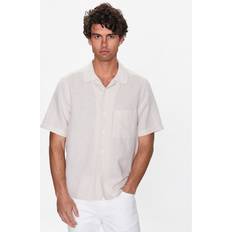 Calvin Klein Beige Shirts Calvin Klein Hemd K10K109521 Beige Regular Fit