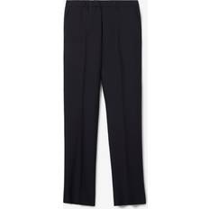 Burberry S Trousers Burberry Straight wool-blend pants blue