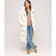 Superdry Women - XS Coats Superdry Hooded Longline Puffer Coat