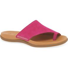 Gabor Women Slippers & Sandals Gabor Lanzarote Womens Toe Post Sandals Pink