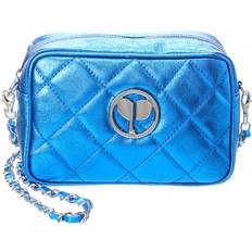 Persaman New York Karla Leather Crossbody Blue NoSize