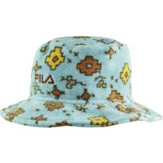 Yellow Hats Fila Fleece Womens Blue Bucket Hat Yellow One