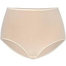 Teyli Damen slips panty mit klassischer form unterwäsche retro Weiß