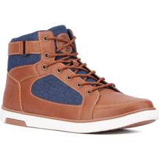 Reserved Footwear Men's Austin High-Top Sneakers Cognac Cognac