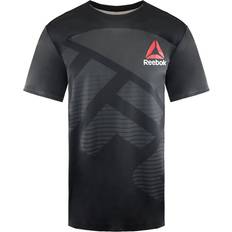 Reebok Sportswear Garment Tops Reebok UFC Black Training Top Mens