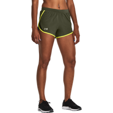 Women - Yellow Shorts Under Armour Fly By 2.0 Shorts Black Woman