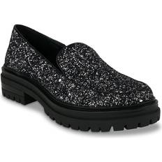 Multicoloured - Women Loafers Gc Shoes Women's Morgan Slip-On Lug Sole Loafers Glitter Glitter