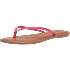 Amazon Essentials Womens Thong Sandal, Bright Pink