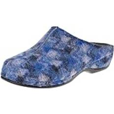 Laced - Women Slippers Berkemann Damen Donata Hausschuh, blau Multicolor