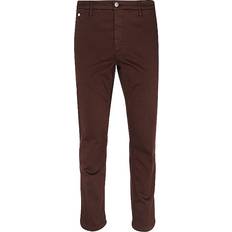 Replay Men - W32 Trousers Replay Mens Benni Chino Hyperflex X-Lite Trousers In Old Wine Mens Clo