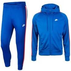 Running Jumpsuits & Overalls Nike Mens Tribute Poly Tracksuit In Blue